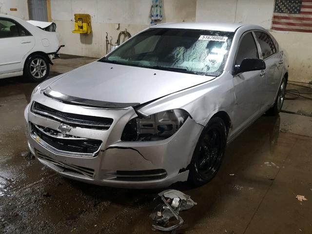1G1ZC5E05AF191300 - 2010 CHEVROLET MALIBU 1LT GRAY photo 2