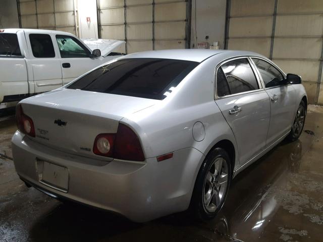 1G1ZC5E05AF191300 - 2010 CHEVROLET MALIBU 1LT GRAY photo 4