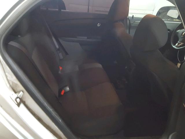 1G1ZC5E05AF191300 - 2010 CHEVROLET MALIBU 1LT GRAY photo 6