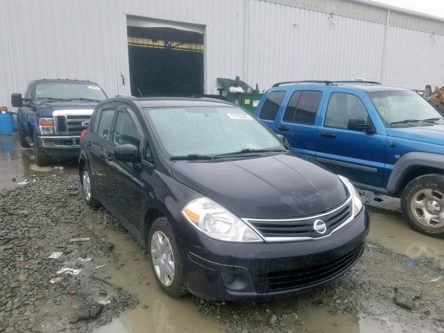 3N1BC1CP0AL444761 - 2010 NISSAN VERSA S BLACK photo 1