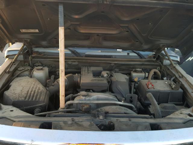 5GTDN13EX78159015 - 2007 HUMMER H3 GRAY photo 7