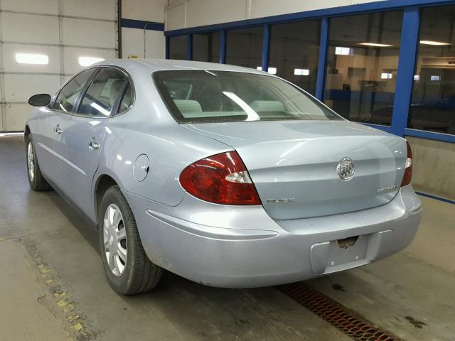 2G4WC532551271218 - 2005 BUICK LACROSSE C SILVER photo 3