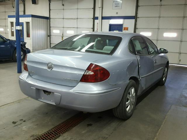 2G4WC532551271218 - 2005 BUICK LACROSSE C SILVER photo 4