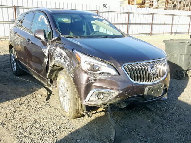 LRBFXBSA0HD030884 - 2017 BUICK ENVISION E CHARCOAL photo 1