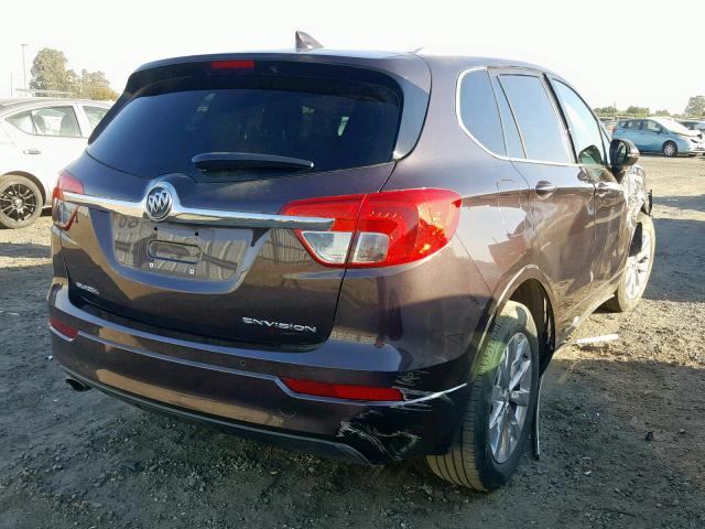 LRBFXBSA0HD030884 - 2017 BUICK ENVISION E CHARCOAL photo 4