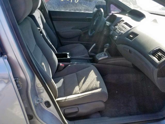 1HGFA16597L106988 - 2007 HONDA CIVIC LX SILVER photo 5