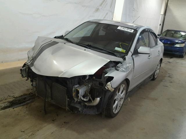 JM1BK324671653179 - 2007 MAZDA 3 S SILVER photo 2