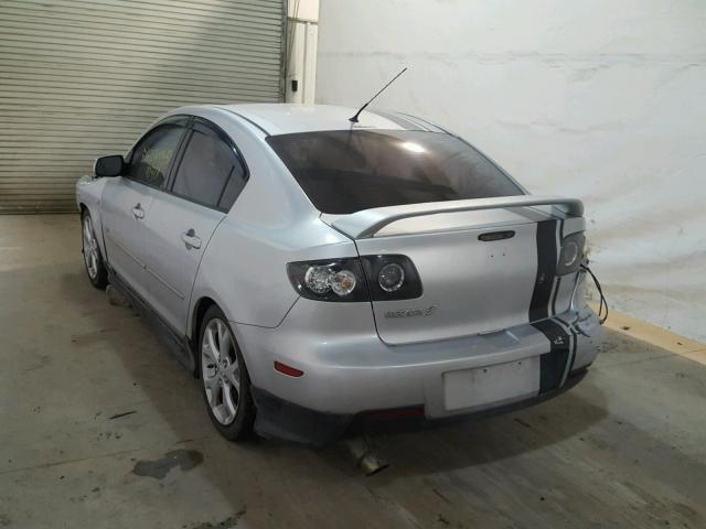 JM1BK324671653179 - 2007 MAZDA 3 S SILVER photo 3