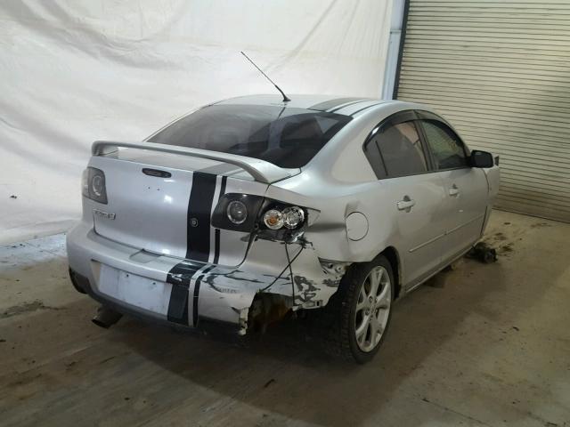 JM1BK324671653179 - 2007 MAZDA 3 S SILVER photo 4