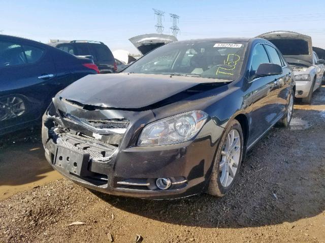 1G1ZE5E7XBF147429 - 2011 CHEVROLET MALIBU LTZ შავი ფოტო 2