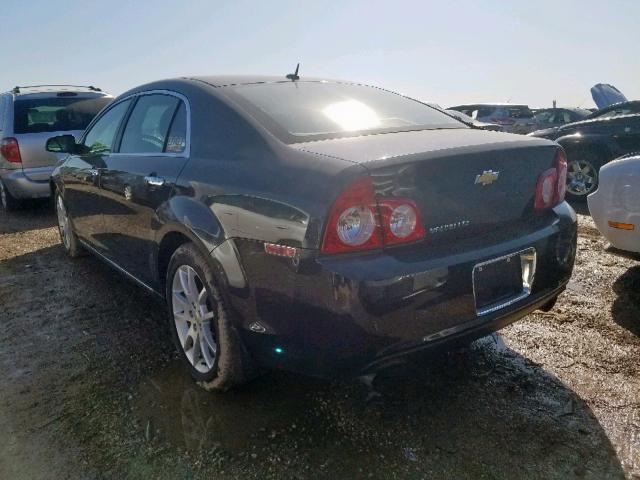 1G1ZE5E7XBF147429 - 2011 CHEVROLET MALIBU LTZ შავი ფოტო 3