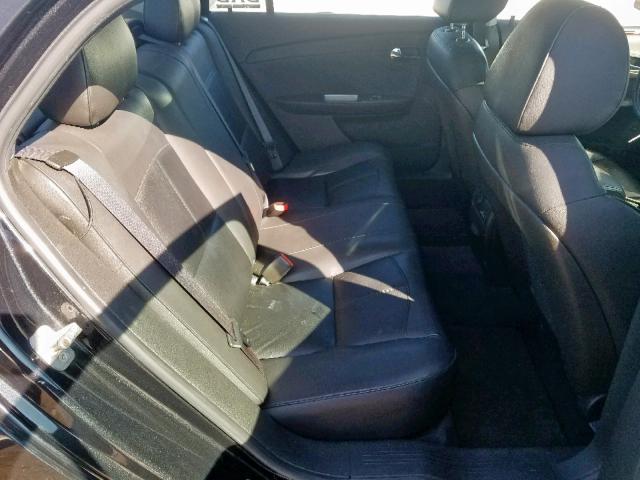 1G1ZE5E7XBF147429 - 2011 CHEVROLET MALIBU LTZ შავი ფოტო 6