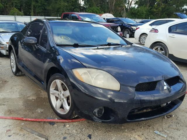 4A3AK24F67E007117 - 2007 MITSUBISHI ECLIPSE GS BLACK photo 1