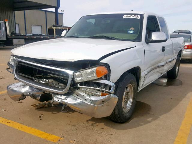 2GTEC19T421126515 - 2002 GMC NEW SIERRA WHITE photo 2