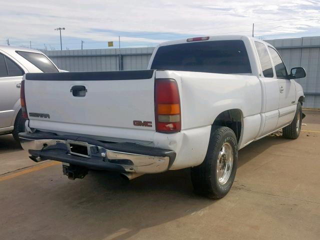 2GTEC19T421126515 - 2002 GMC NEW SIERRA WHITE photo 4