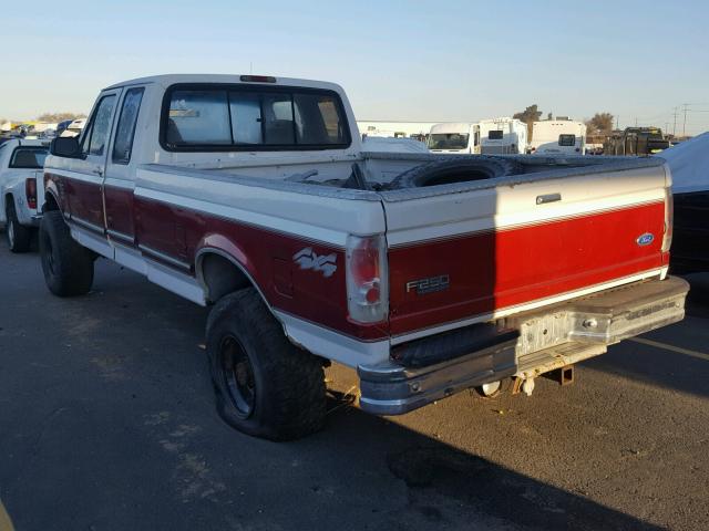 1FTHX26F2VEC96347 - 1997 FORD F250 TWO TONE photo 3