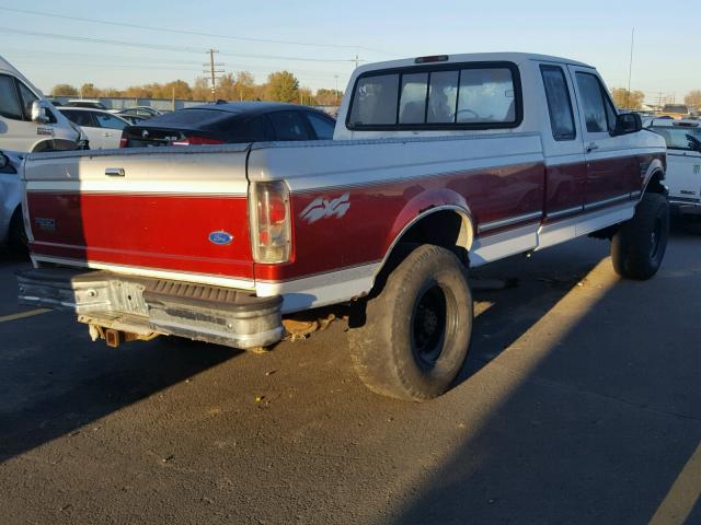 1FTHX26F2VEC96347 - 1997 FORD F250 TWO TONE photo 4