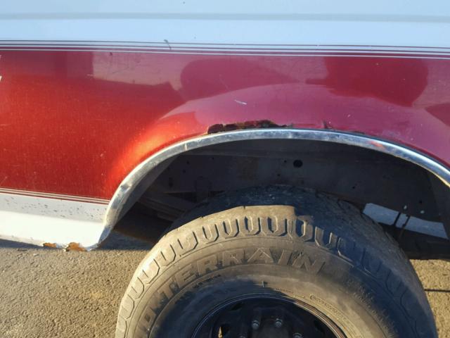 1FTHX26F2VEC96347 - 1997 FORD F250 TWO TONE photo 9