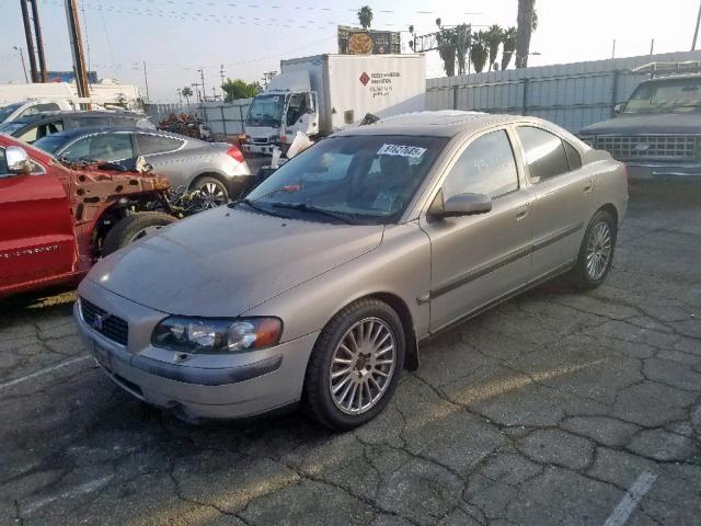 YV1RS59V442383636 - 2004 VOLVO S60 2.5T GRAY photo 2