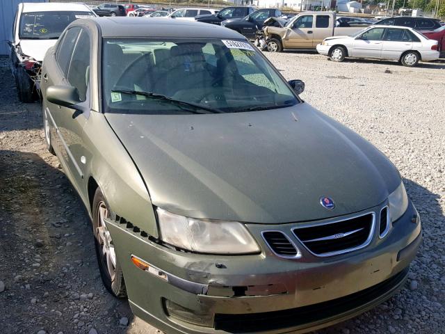 YS3FD49Y961143507 - 2006 SAAB 9-3 GREEN photo 1