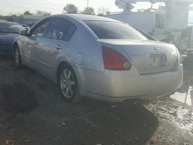 1N4BA41E66C826646 - 2006 NISSAN MAXIMA SE SILVER photo 3