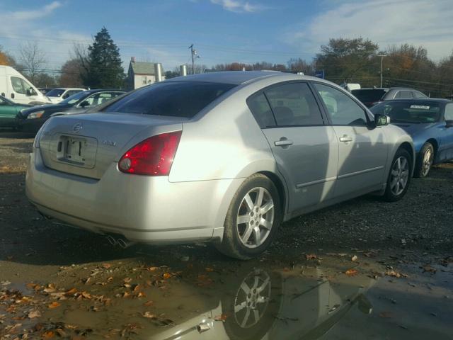 1N4BA41E66C826646 - 2006 NISSAN MAXIMA SE SILVER photo 4