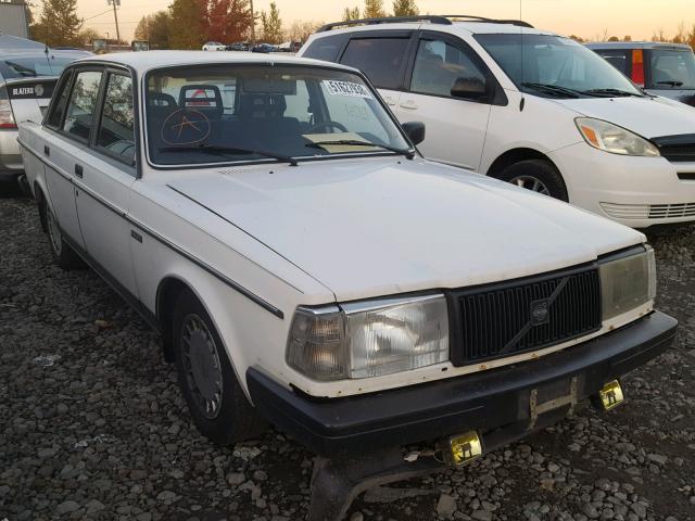 YV1AA8848L1418225 - 1990 VOLVO 240 BASE WHITE photo 1