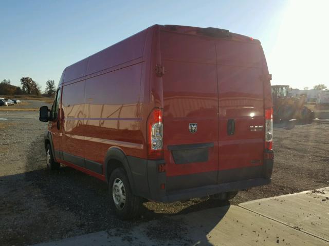 3C6TRVDD0FE505041 - 2015 RAM PROMASTER 红色 照片 3