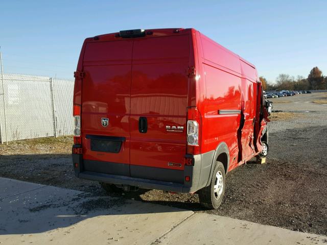 3C6TRVDD0FE505041 - 2015 RAM PROMASTER 红色 照片 4