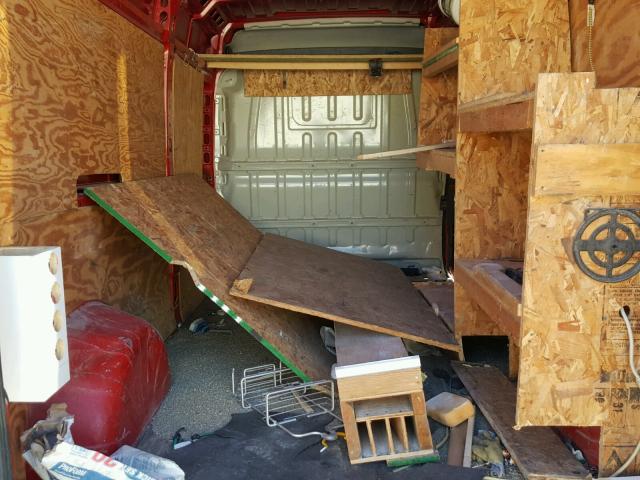 3C6TRVDD0FE505041 - 2015 RAM PROMASTER 红色 照片 6