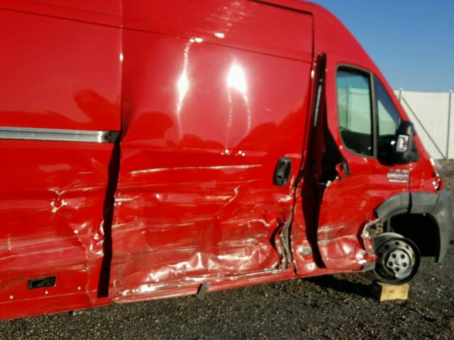 3C6TRVDD0FE505041 - 2015 RAM PROMASTER 红色 照片 9
