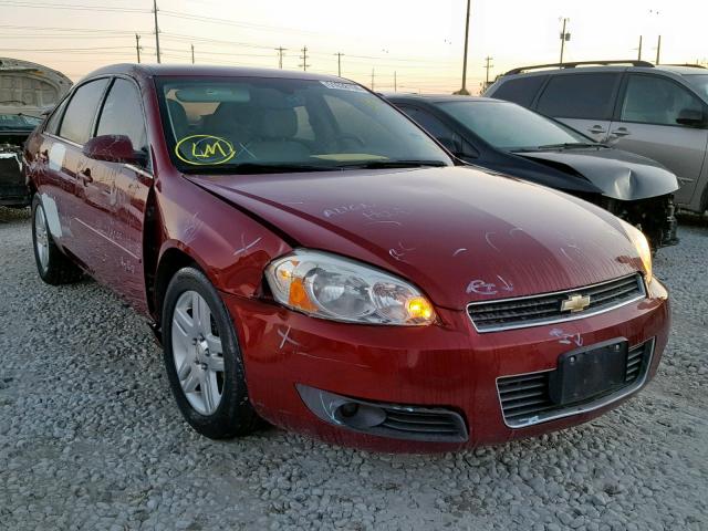 2G1WB5EK5A1170459 - 2010 CHEVROLET IMPALA LT RED photo 1