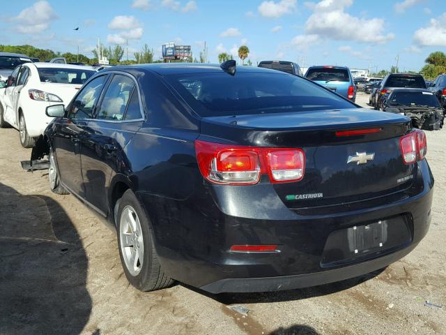 1G11C5SL4FF106403 - 2015 CHEVROLET MALIBU 1LT BLACK photo 3