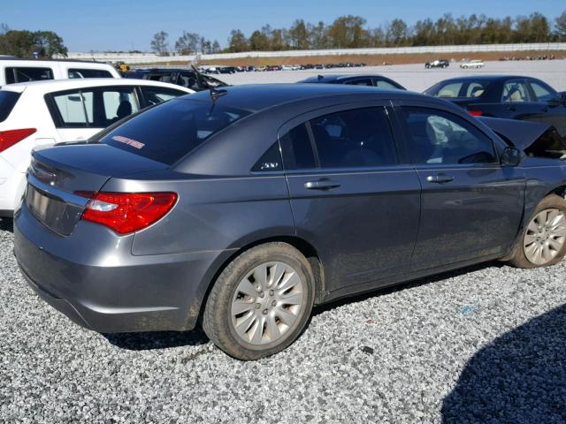 1C3CCBBG8CN258269 - 2012 CHRYSLER 200 TOURIN GRAY photo 10