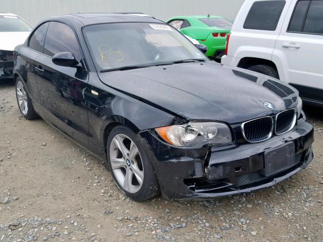 WBAUP73558VF09559 - 2008 BMW 128 I BLACK photo 1