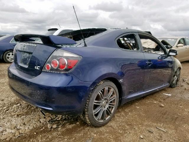 JTKDE3B77A0304208 - 2010 TOYOTA SCION TC ლურჯი ფოტო 4