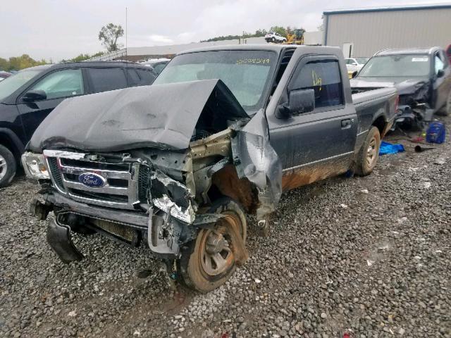 1FTKR1ED0BPA34465 - 2011 FORD RANGER SUP GRAY photo 2