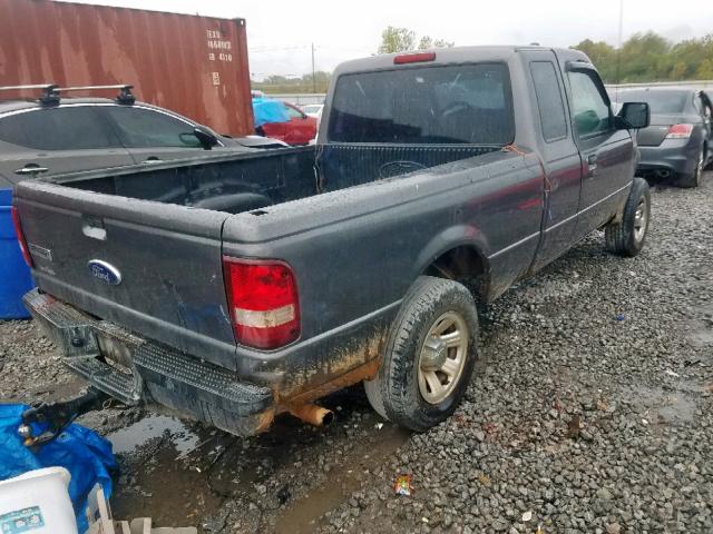 1FTKR1ED0BPA34465 - 2011 FORD RANGER SUP GRAY photo 4