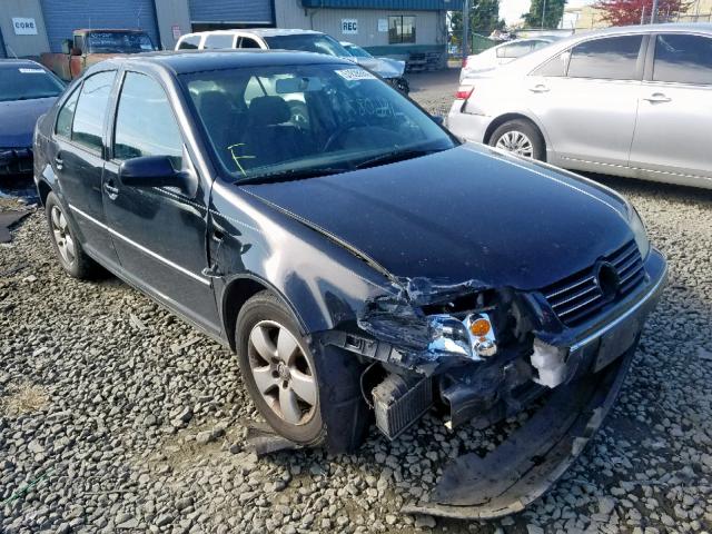 3VWSR69M55M025498 - 2005 VOLKSWAGEN JETTA GLS BLACK photo 1