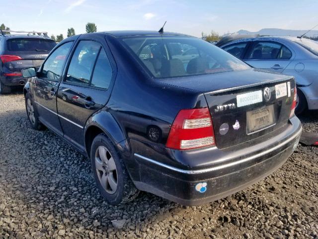 3VWSR69M55M025498 - 2005 VOLKSWAGEN JETTA GLS BLACK photo 3