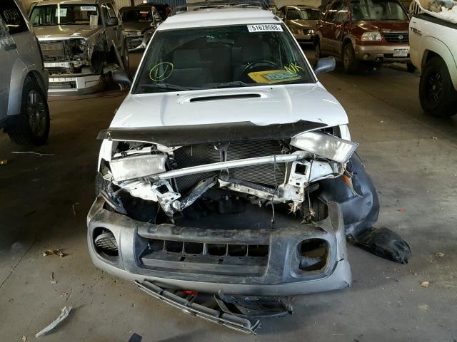 4S3BG6853X6660807 - 1999 SUBARU LEGACY OUT WHITE photo 9