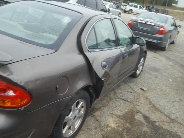 1G3NF52E01C191249 - 2001 OLDSMOBILE ALERO GLS TAN photo 9