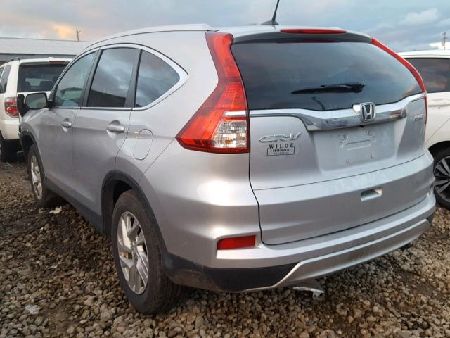 5J6RM4H7XFL069607 - 2015 HONDA CR-V EXL SILVER photo 3