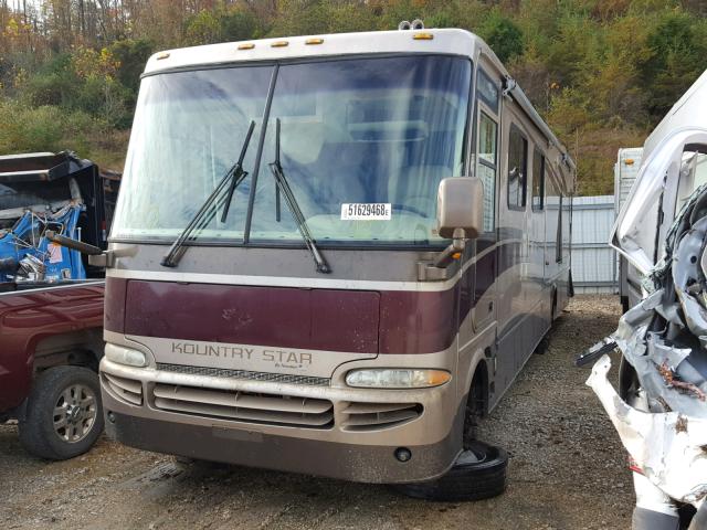 5B4MP67G543394740 - 2004 WORKHORSE CUSTOM CHASSIS MOTORHOME TWO TONE photo 2