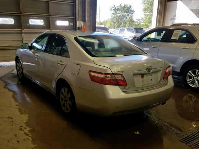 4T1BE46K38U258572 - 2008 TOYOTA CAMRY CE SILVER photo 3