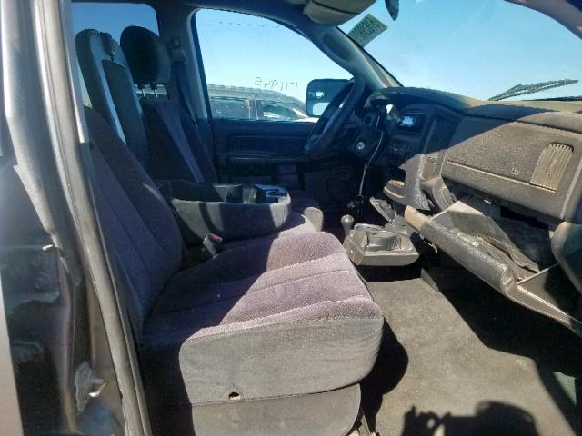 3D7KS28C05G840673 - 2005 DODGE RAM 2500 S Boz foto 5