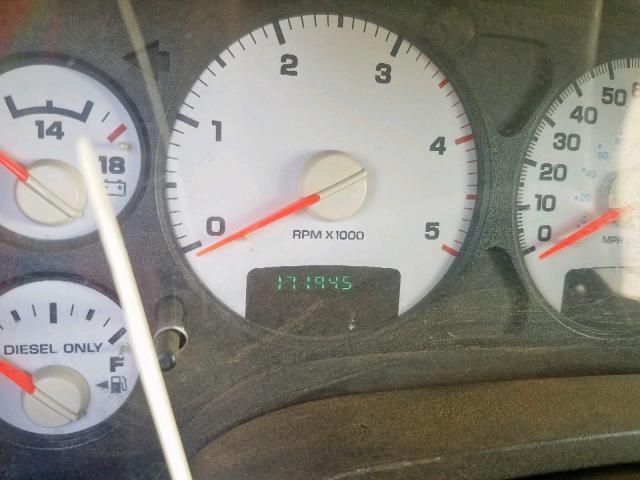 3D7KS28C05G840673 - 2005 DODGE RAM 2500 S Boz foto 8
