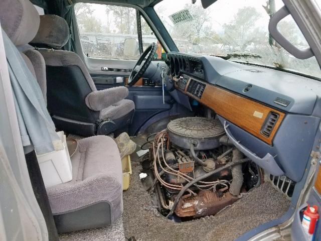 2B7HB23Y0JK180526 - 1988 DODGE RAM VAN B2 GRAY photo 5