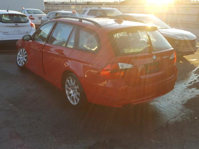 WBAVT73567FZ36299 - 2007 BMW 328 XIT RED photo 3