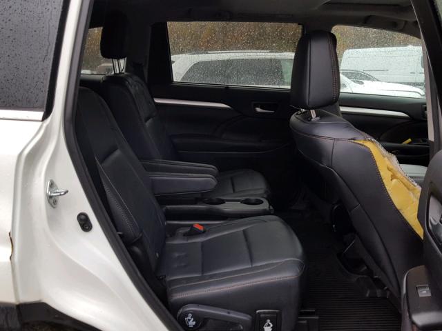 5TDJKRFH0GS348808 - 2016 TOYOTA HIGHLANDER თეთრი ფოტო 6